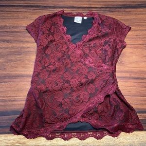 XL maroon shirt
